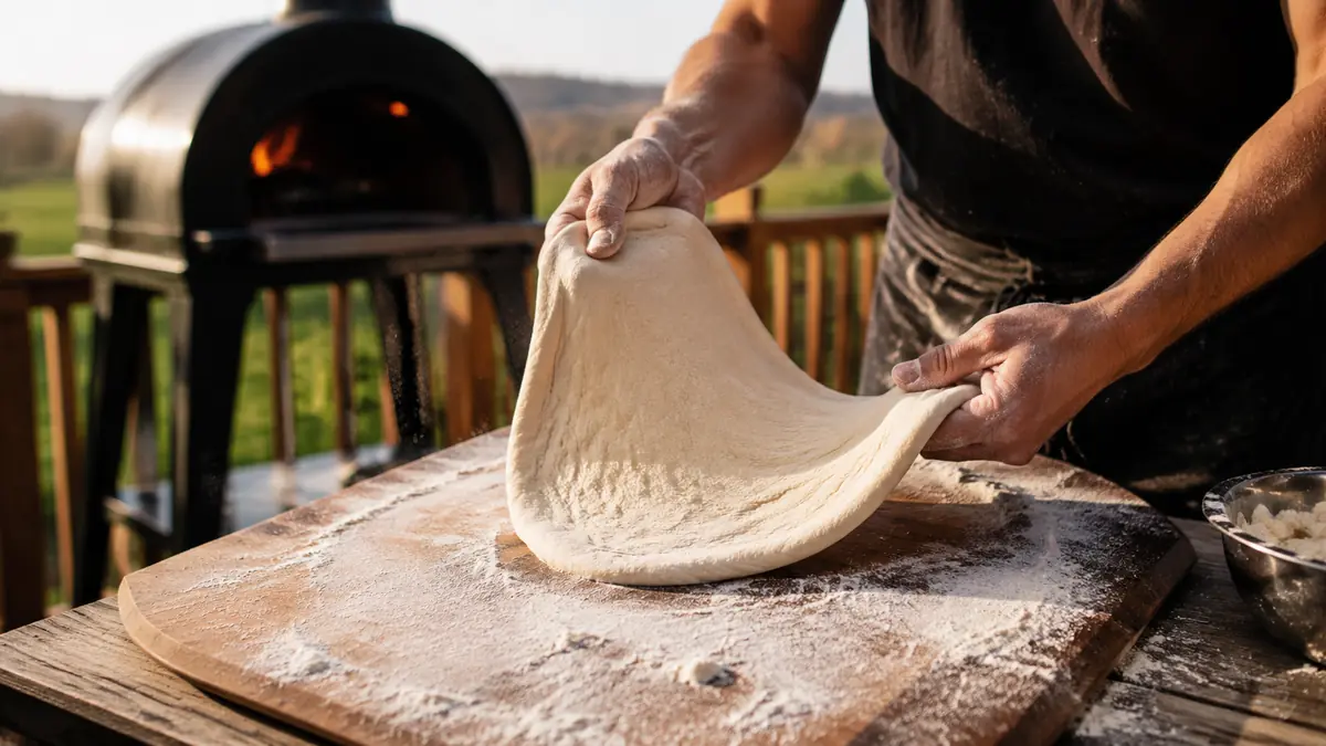 How to Cook Restaurant-Style Pizza with an Outdoor Pizza Oven